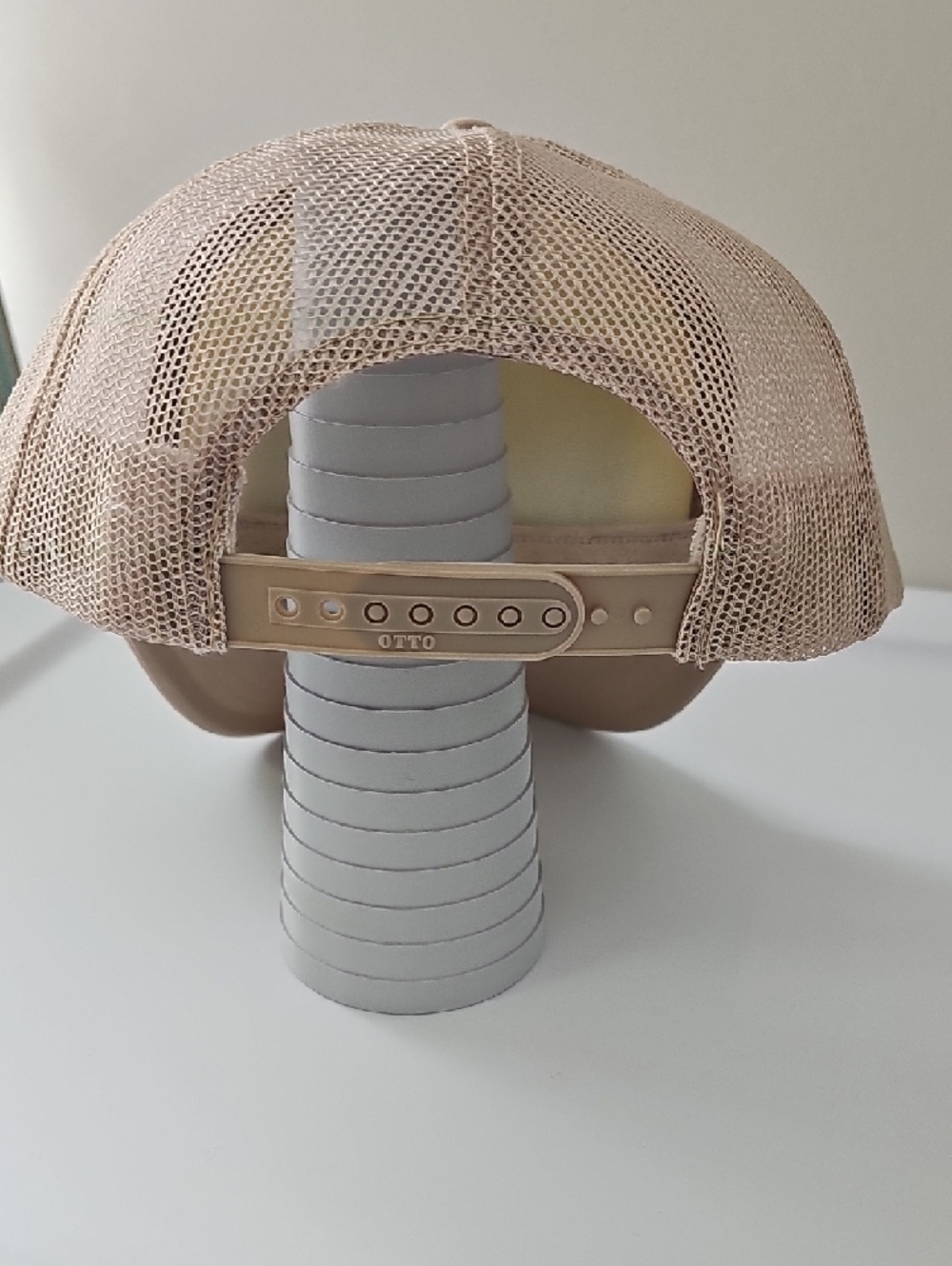 ORIJINAL Kilms Beige Trucker Hat with Woven Southwestern Patch - Picture 3 of 4